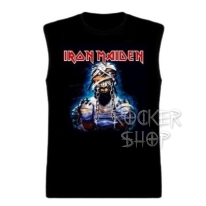 Tričko IRON MAIDEN pánske-Mummy/bez rukávov