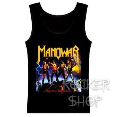 Tričko MANOWAR dámsky top-Fighting The World