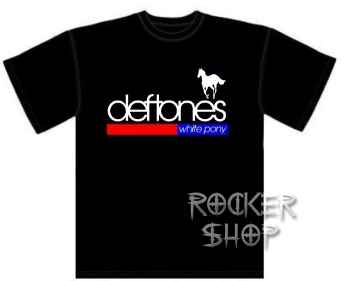 Tričko DEFTONES pánske-White Pony