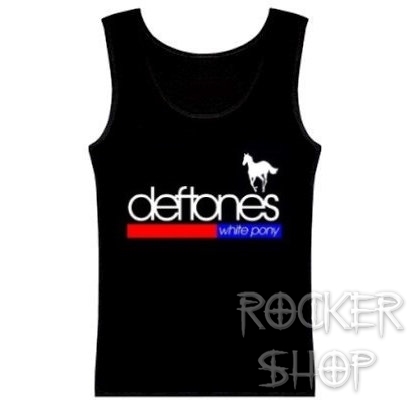 Tričko DEFTONES dámsky top-White Pony