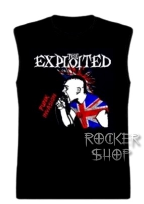 Tričko EXPLOITED pánske-Punk Invasion/bez rukávov