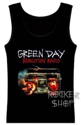 Tričko GREEN DAY dámsky top-Revolution Radio