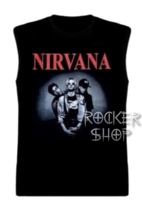Tričko NIRVANA pánske-Band/bez rukávov
