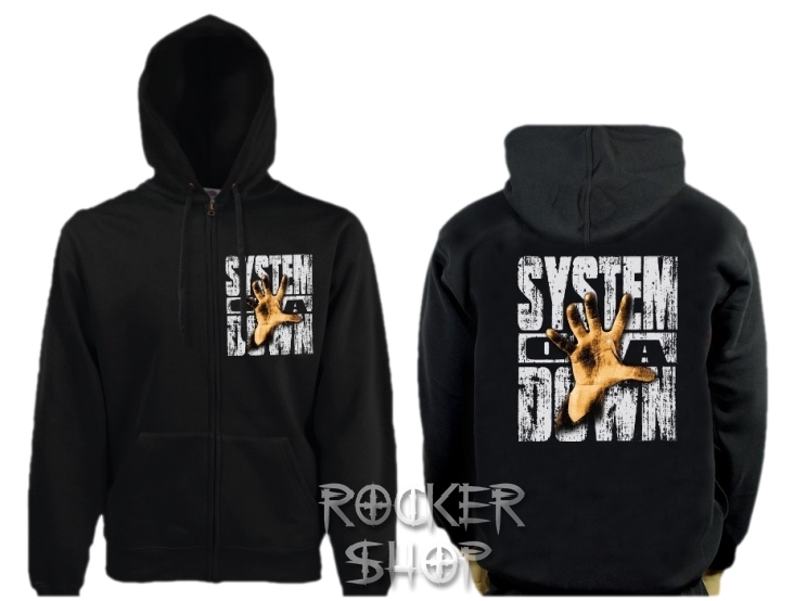 Mikina SYSTEM OF A DOWN pánska-Hand
