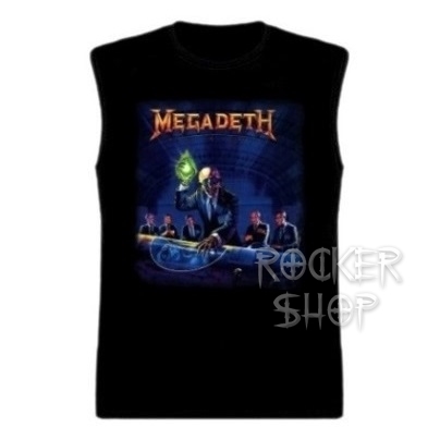 Tričko MEGADETH pánske-Rust In Peace/bez rukávov