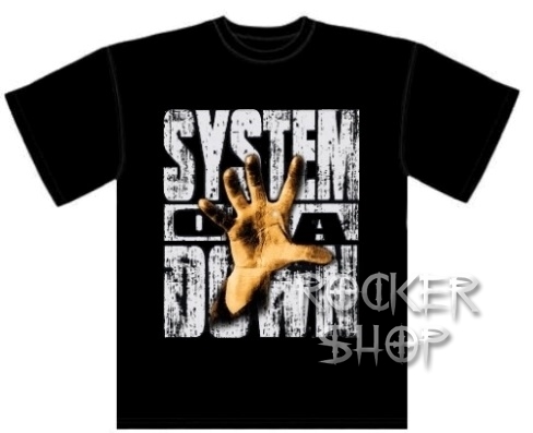 Tričko SYSTEM OF A DOWN pánske-Hand
