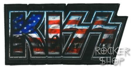 Nášivka KISS foto-Logo Cut