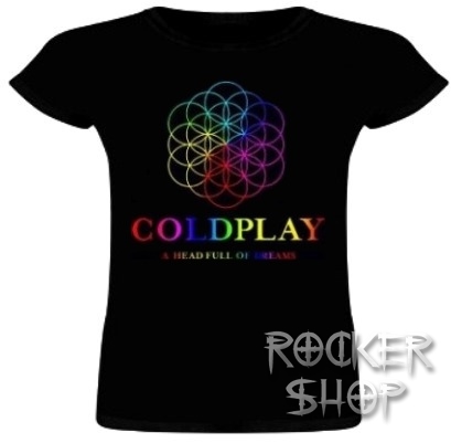 Tričko COLDPLAY dámske-A Head Full Of Dreams