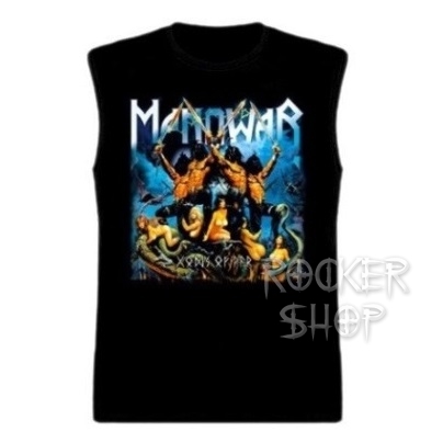 Tričko MANOWAR pánske-Gods Of War/bez rukávov