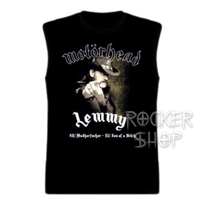 Tričko MOTÖRHEAD pánske-Lemmy Motherfucker/bez rukávov