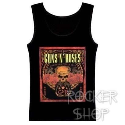 Tričko GUNS N´ROSES dámsky top-European Tour 2010