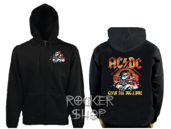 Mikina AC/DC pánska-Givin The Dog A Bone