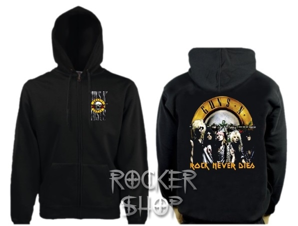 Mikina GUNS N´ROSES pánska-Rock Never Dies