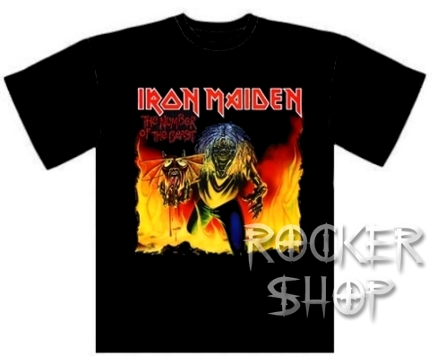 Tričko IRON MAIDEN pánske-Number Of The Beast