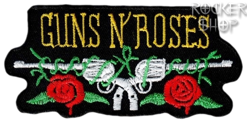 Nášivka GUNS N´ROSES nažehľovacia-Pistols Logo
