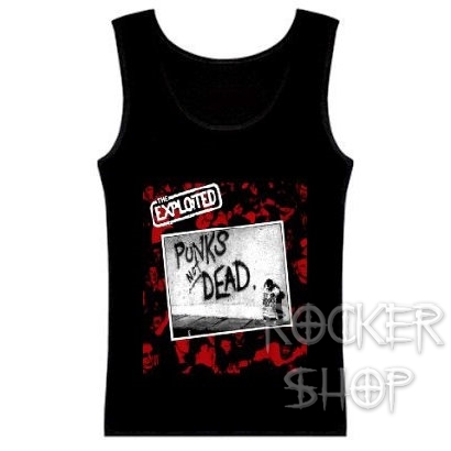 Tričko EXPLOITED dámsky top-Punks Not Dead