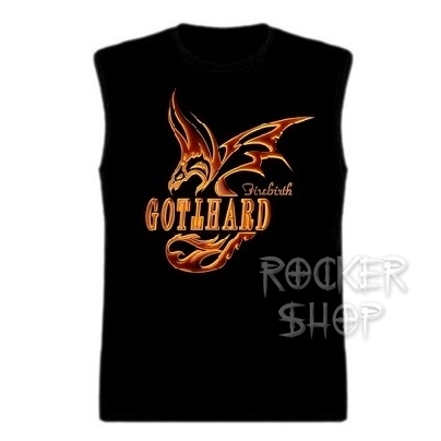 Tričko GOTTHARD pánske-Firebirth/bez rukávov