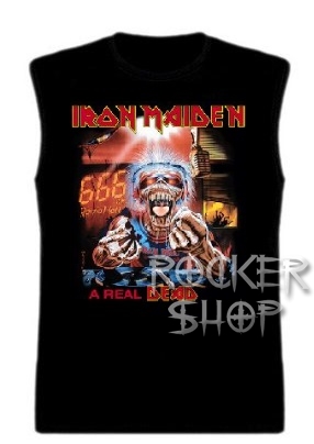 Tričko IRON MAIDEN pánske-A Real Dead One/bez rukávov