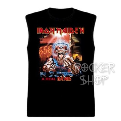 Tričko IRON MAIDEN pánske-A Real Dead One/bez rukávov
