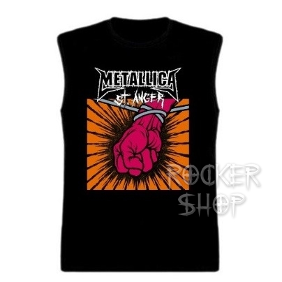 Tričko METALLICA pánske-St.Anger/bez rukávov