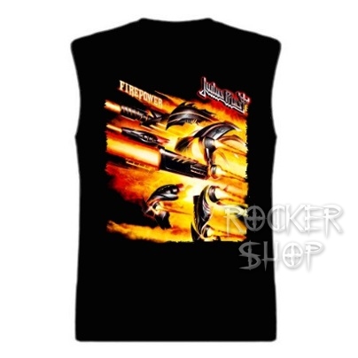 Tričko JUDAS PRIEST pánske-Firepower/bez rukávov