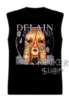 Tričko DELAIN pánske-Moon Bathers/bez rukávov