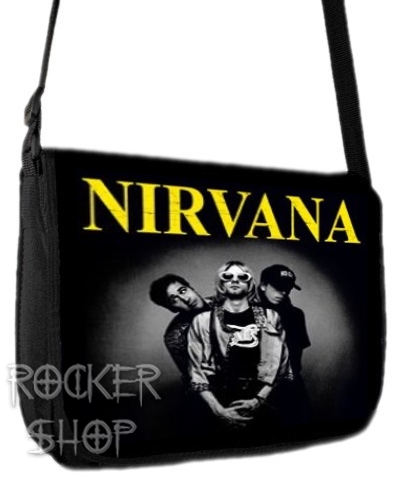Taška NIRVANA--Band Yellow Logo
