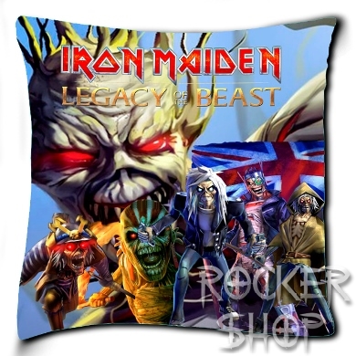 Vankúš IRON MAIDEN-Legacy Of The Beast Collage