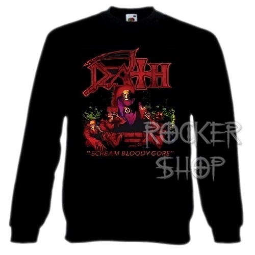 Mikina DEATH pánska-Scream Bloody Gore