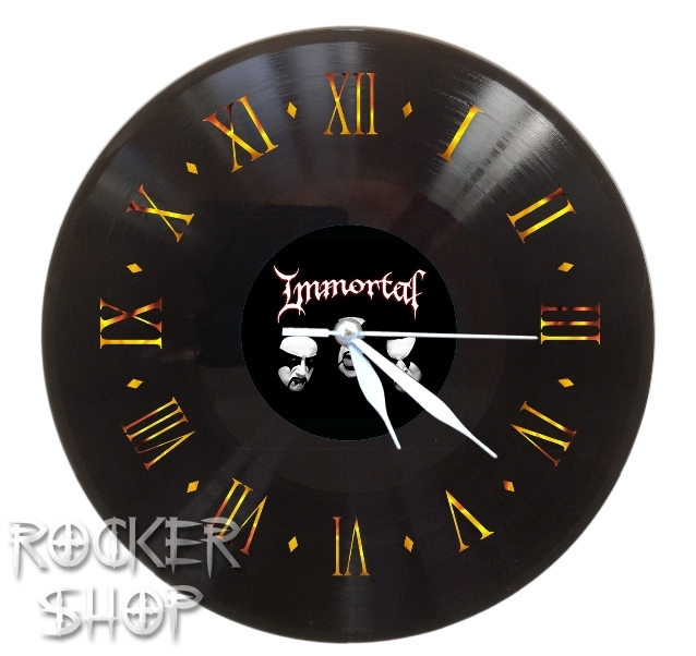 Nástenné hodiny IMMORTAL vinyl-Band
