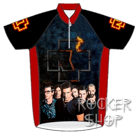 Dres RAMMSTEIN cyklistický pánsky-Band