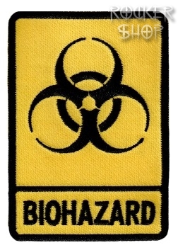 Nášivka BIOHAZARD nažehľovacia-Logo