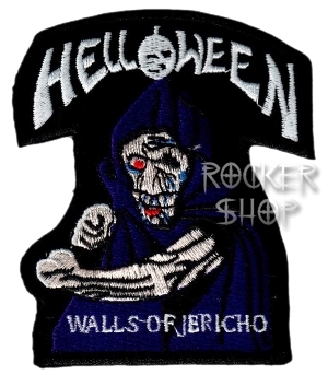 Nášivka HELLOWEEN nažehľovacia-Walls Of Jericho