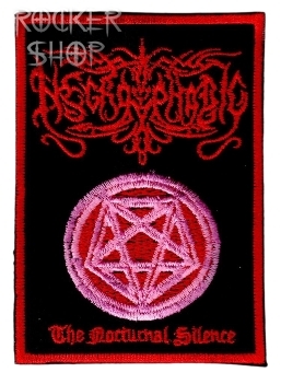 Nášivka NECROPHOBIC nažehľovacia-Nocturnal Silence