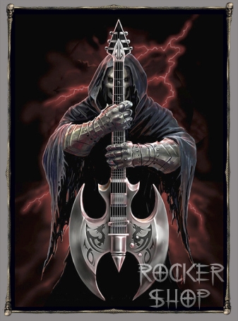 Nášivka GUITAR AXE chrbtová