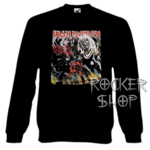 Mikina IRON MAIDEN pánska-Number Of The Beast Cover