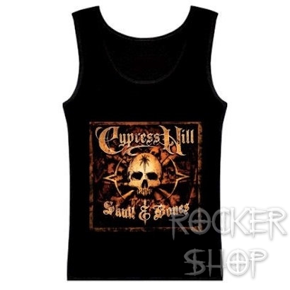 Tričko CYPRESS HILL dámsky top-Skull And Bones