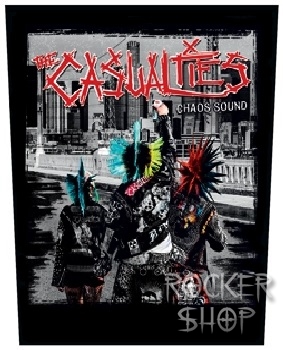 Nášivka CASUALTIES chrbtová-Chaos Sound