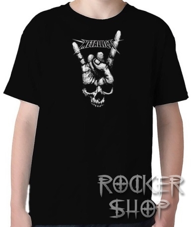 Tričko METALLICA detské-Skull Fingers