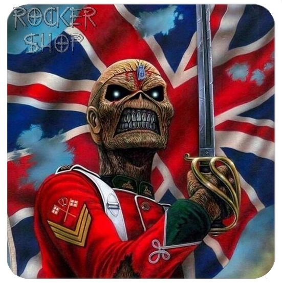 Podpivník IRON MAIDEN-Trooper Eddie