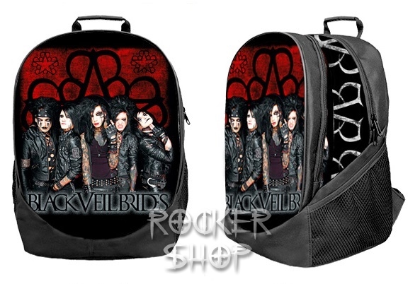 Ruksak BLACK VEIL BRIDES-Band/Red Logo