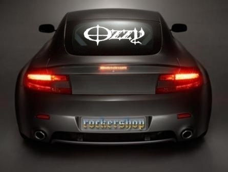 Nálepka OZZY OSBOURNE na sklo-Logo