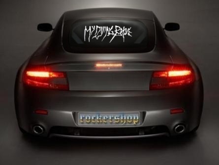 Nálepka MY DYING BRIDE na sklo-Logo