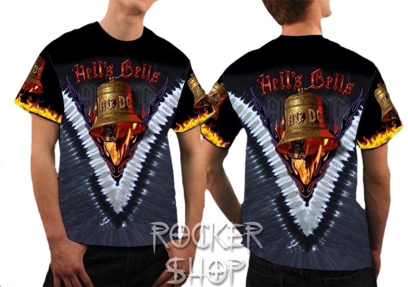 Tričko AC/DC pánske-Hell´s Bells Retro