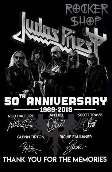 Vlajka JUDAS PRIEST-50th Anniversary