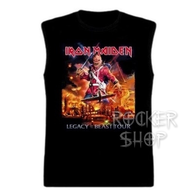 Tričko IRON MAIDEN pánske-Legacy Of The Beast Tour/bez rukávov