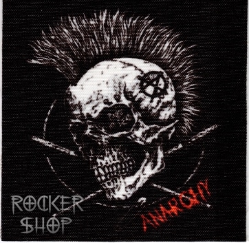 Nášivka ANARCHY foto-Skull