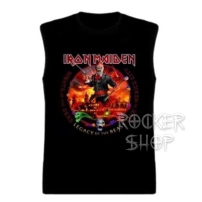 Tričko IRON MAIDEN pánske-Nights Of The Dead/bez rukávov
