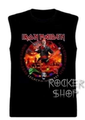 Tričko IRON MAIDEN pánske-Nights Of The Dead/bez rukávov