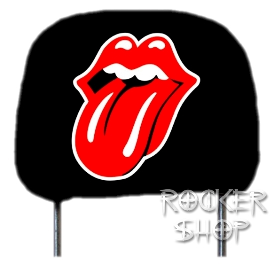 Návlek na opierku hlavy ROLLING STONES-Logo